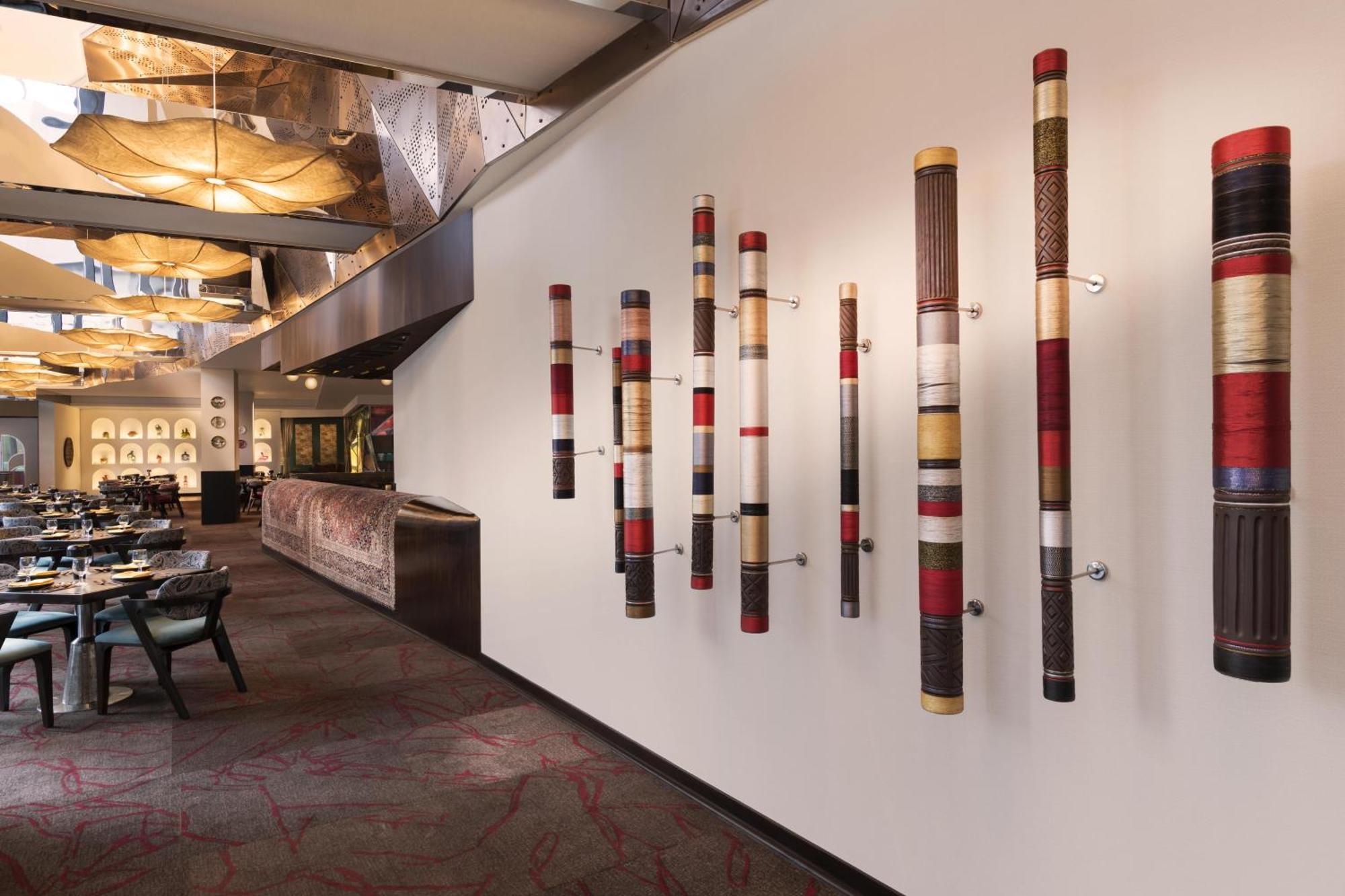 Novotel Kolkata Hotel And Residences Kültér fotó Installation of "The Tower" at the Four Seasons Hotel, Washington, DC